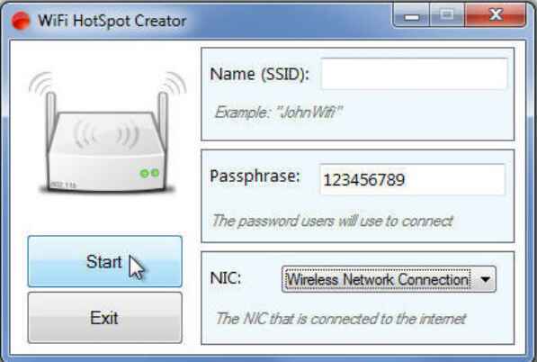 WiFi Hotspot Creator - Aplikasi Pembagi Wifi di PC